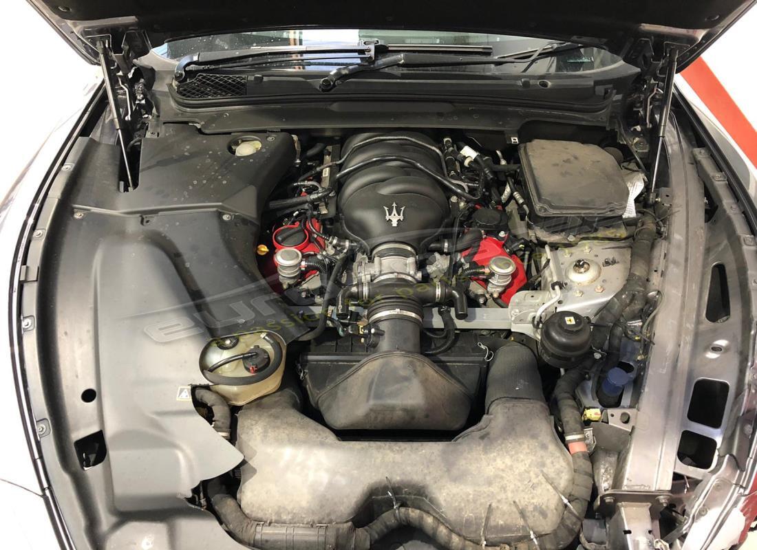 Maserati GranTurismo (2011) with 53,336 Miles, being prepared for breaking #12