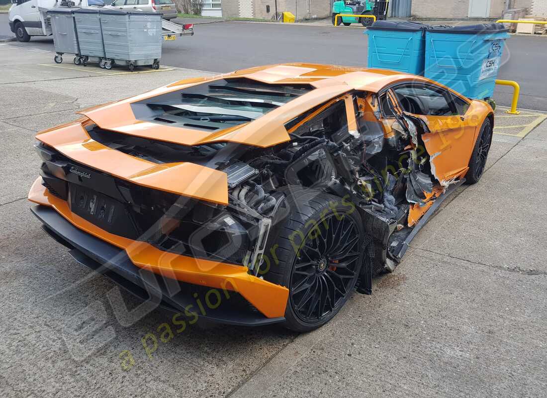 Lamborghini LP740-4 S COUPE (2018) with 11,442 Miles, being prepared for breaking #5