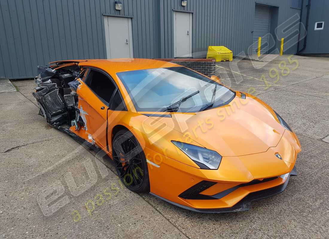 Lamborghini LP740-4 S COUPE (2018) with 11,442 Miles, being prepared for breaking #7