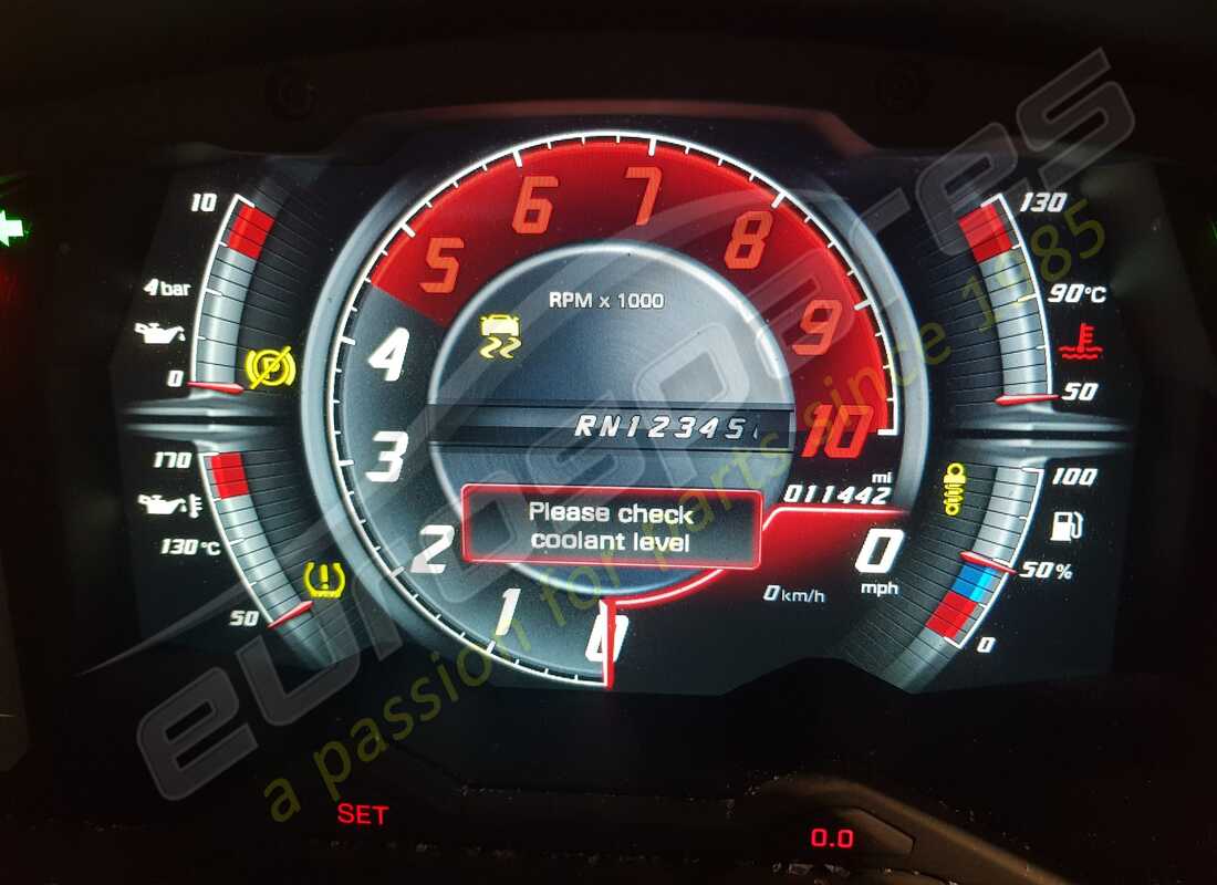 Lamborghini LP740-4 S COUPE (2018) with 11,442 Miles, being prepared for breaking #11