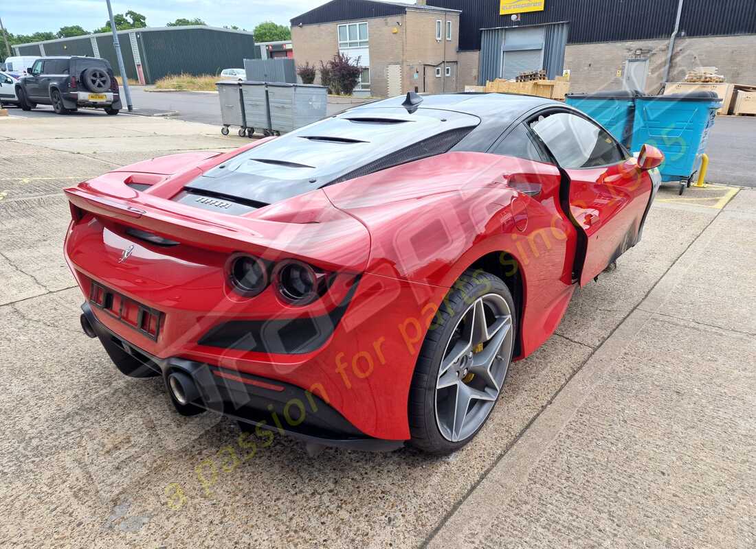 Ferrari F8 Tributo with 973 Miles, being prepared for breaking #5