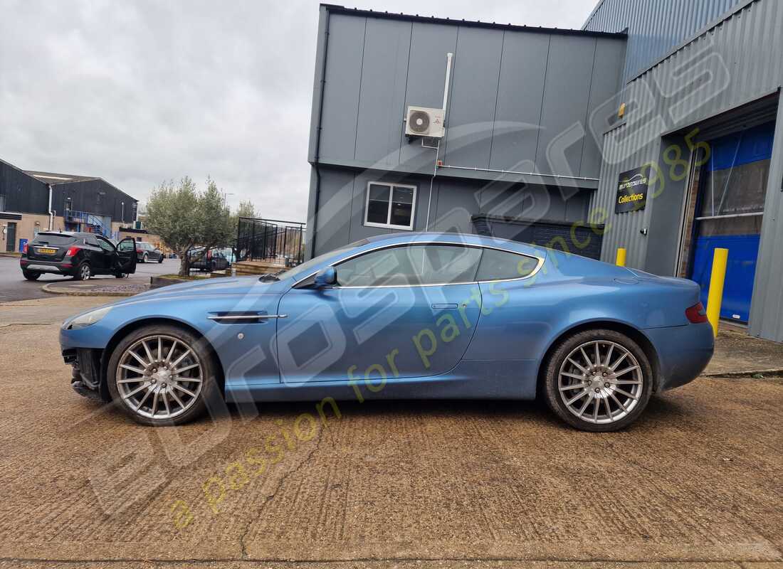 Aston Martin DB9 (2007) with 100,275 Miles, being prepared for breaking #2
