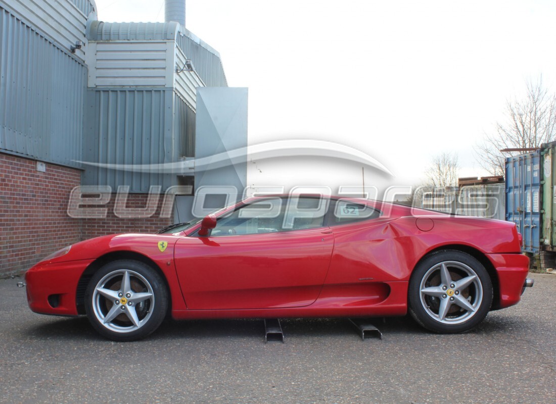 Ferrari 360 Modena with 39,154 Miles, being prepared for breaking #4