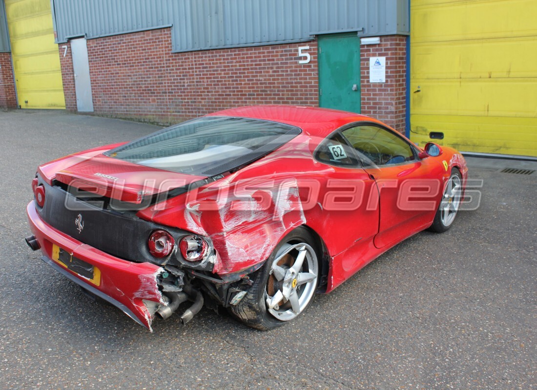 Ferrari 360 Modena with 39,154 Miles, being prepared for breaking #2