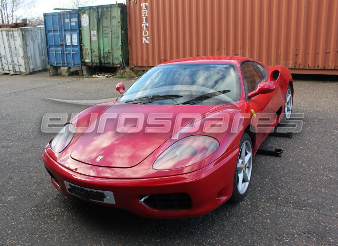 Ferrari 360 Modena with 39,154 Miles, being prepared for breaking #1