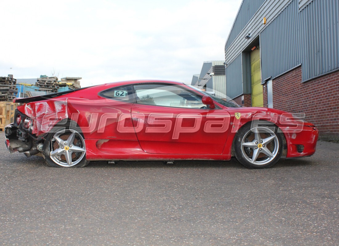 Ferrari 360 Modena with 39,154 Miles, being prepared for breaking #6
