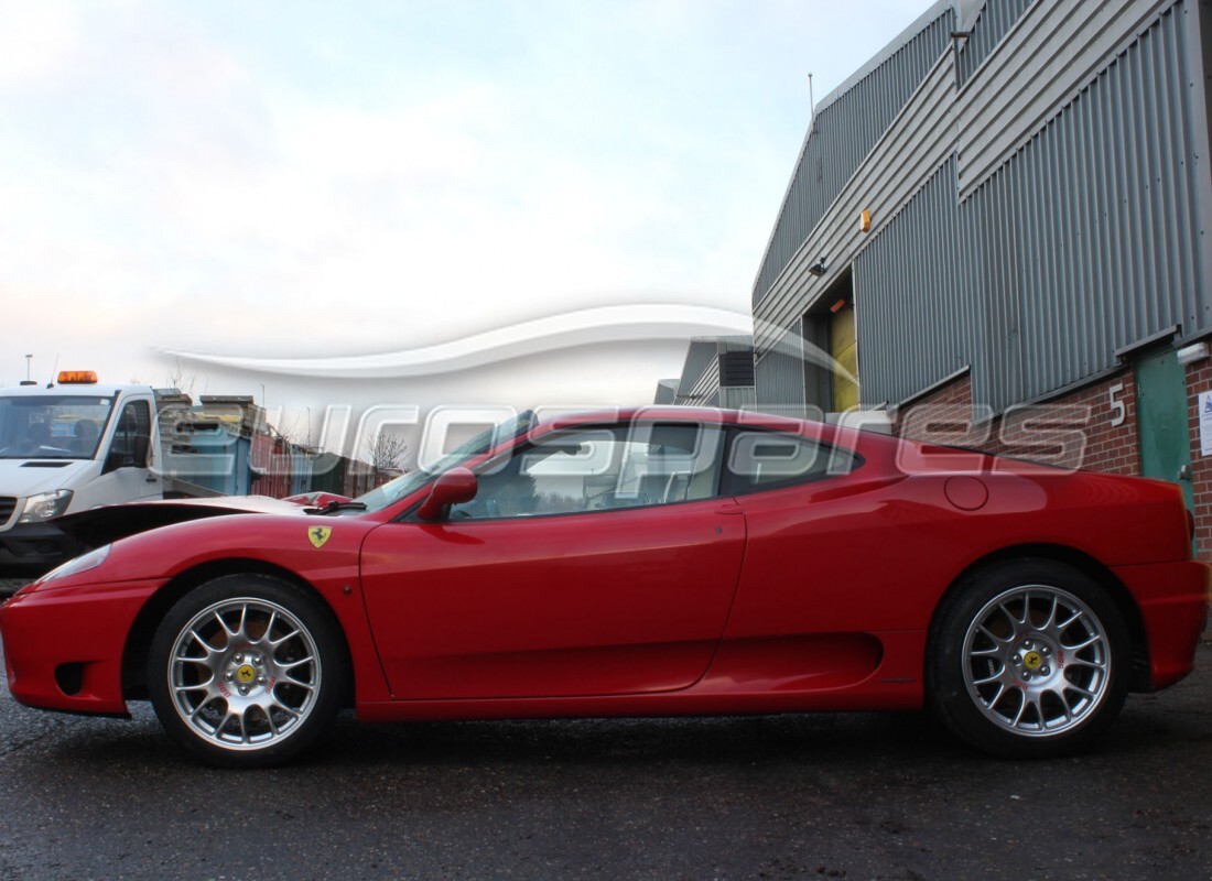 Ferrari 360 Modena with 33,424 Miles, being prepared for breaking #2