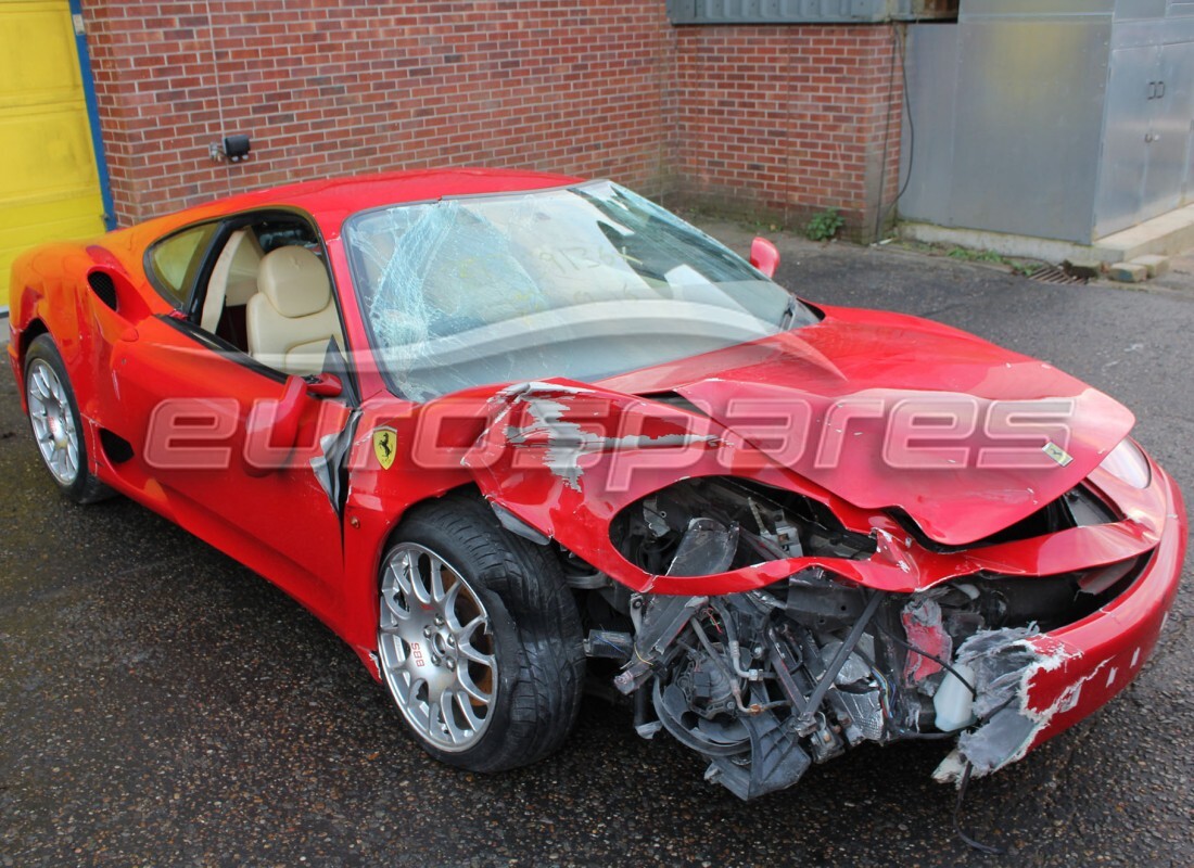 Ferrari 360 Modena with 33,424 Miles, being prepared for breaking #7
