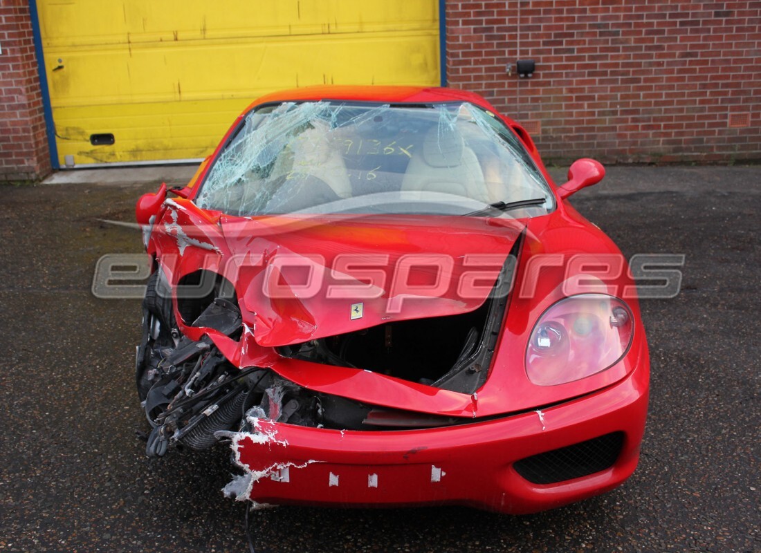 Ferrari 360 Modena with 33,424 Miles, being prepared for breaking #8