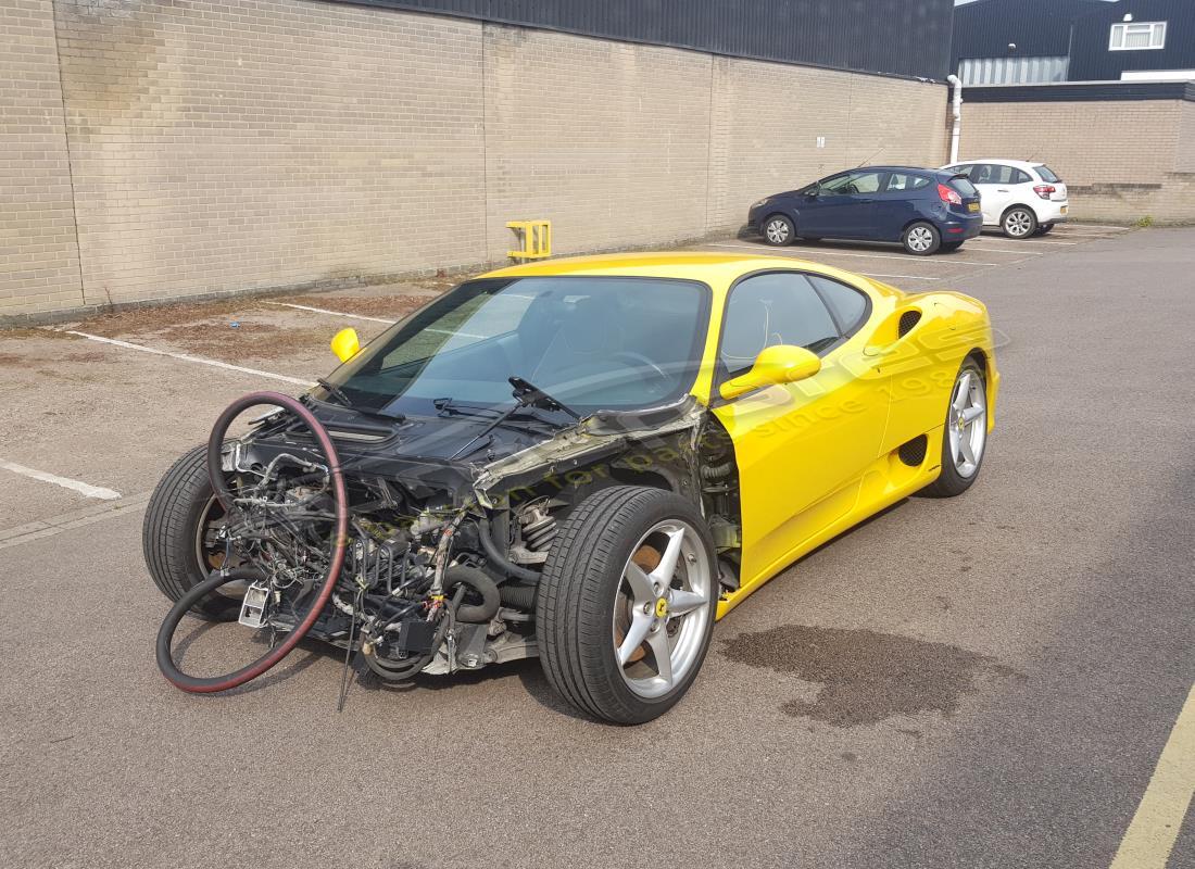 Ferrari 360 Modena with 39,000 Miles, being prepared for breaking #1