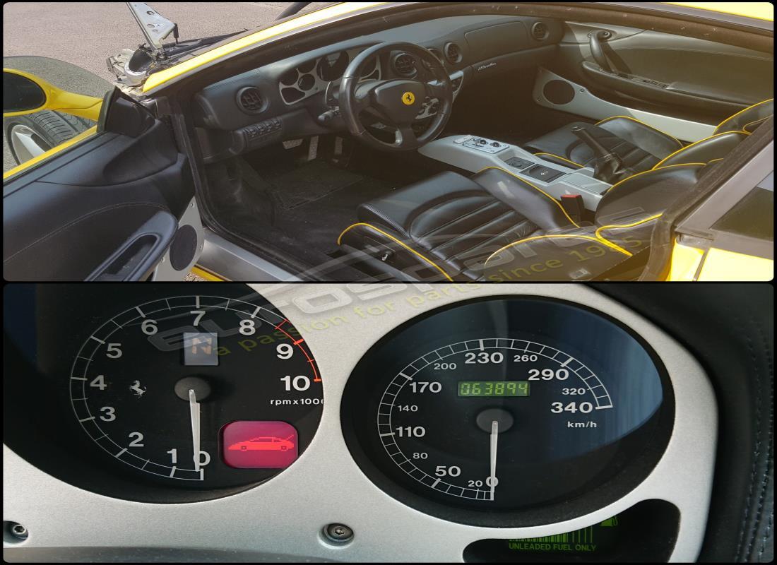 Ferrari 360 Modena with 39,000 Miles, being prepared for breaking #9