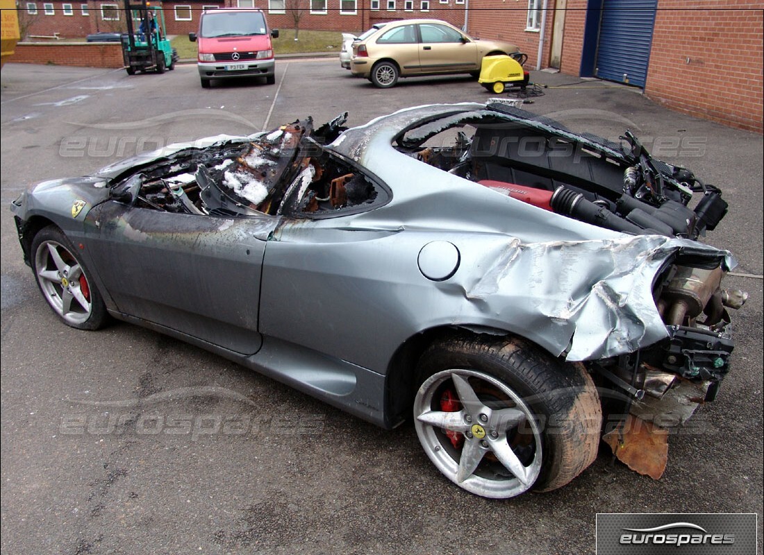 Ferrari 360 Modena with 22,000 Miles, being prepared for breaking #2
