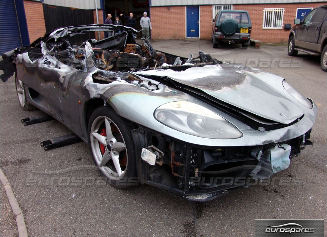 Ferrari 360 Modena with 22,000 Miles, being prepared for breaking #6