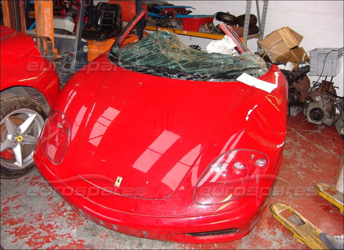 Ferrari 360 Modena with 18,000 Miles, being prepared for breaking #9