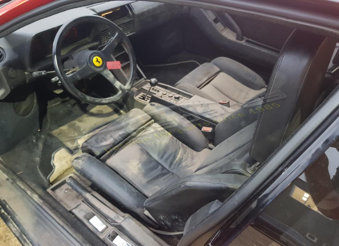 Ferrari Testarossa (1987) with 33,436 Kilometers, being prepared for breaking #9
