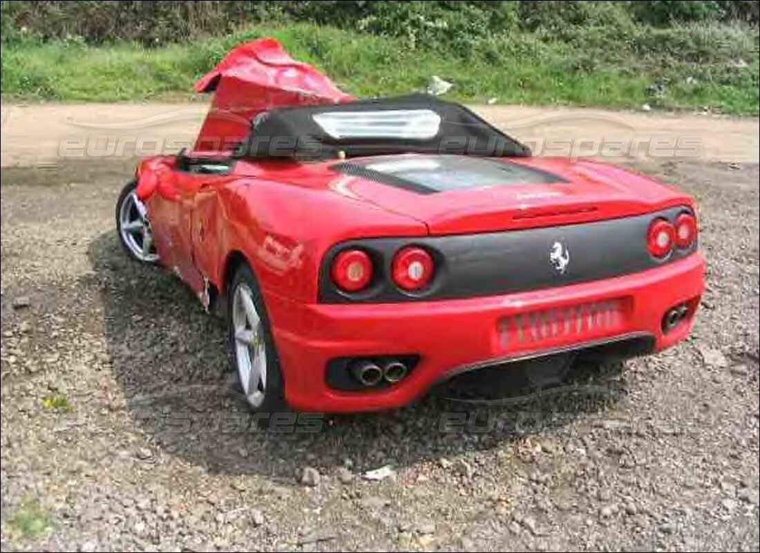 Ferrari 360 Spider with 4,000 Miles, being prepared for breaking #7