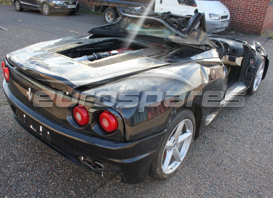Ferrari 360 Spider with 29,814 Miles, being prepared for breaking #3