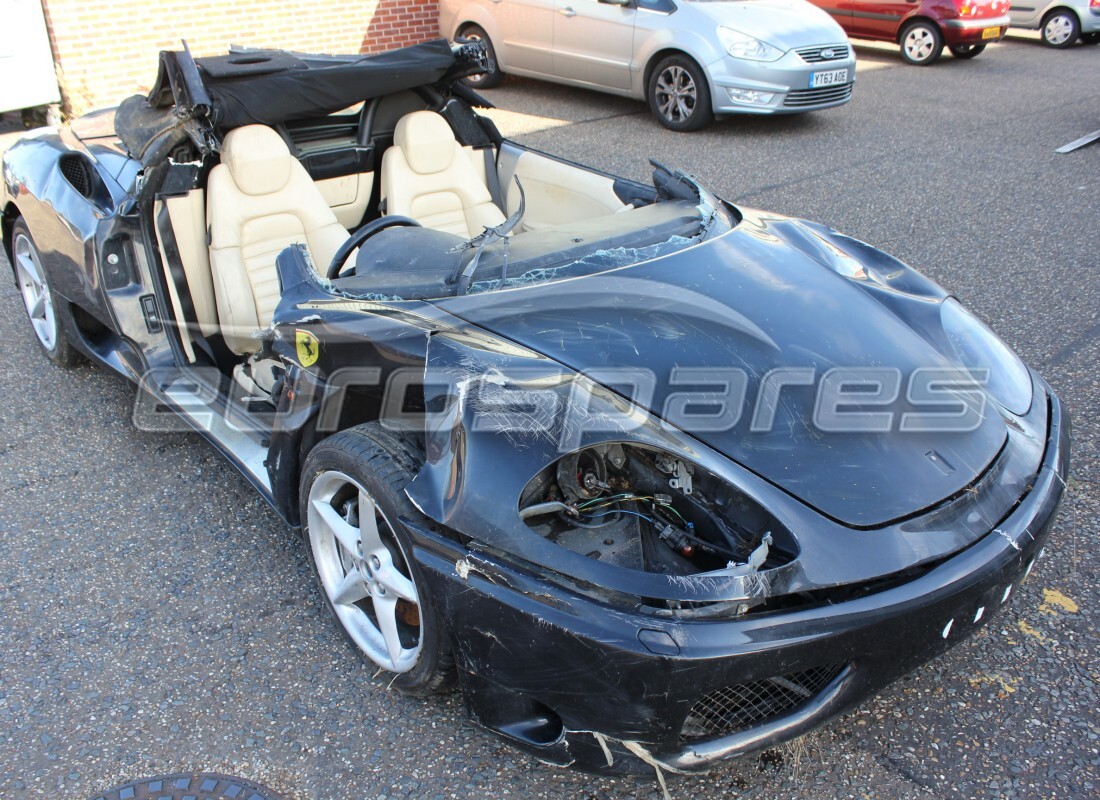 Ferrari 360 Spider with 29,814 Miles, being prepared for breaking #2