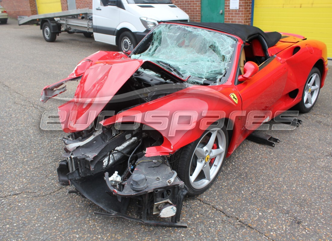 Ferrari 360 Spider with 23,000 Kilometers, being prepared for breaking #1