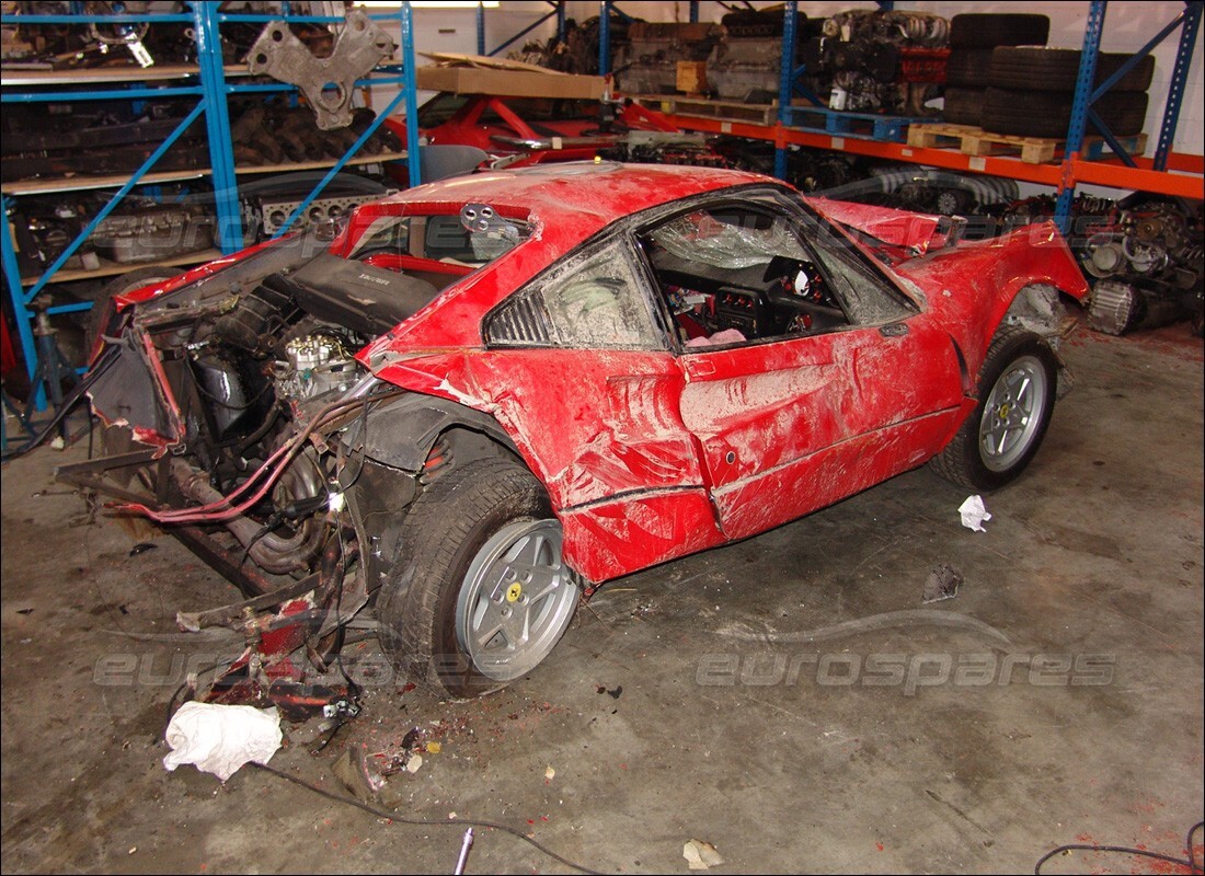Ferrari 328 (1985) with 25,374 Miles, being prepared for breaking #9