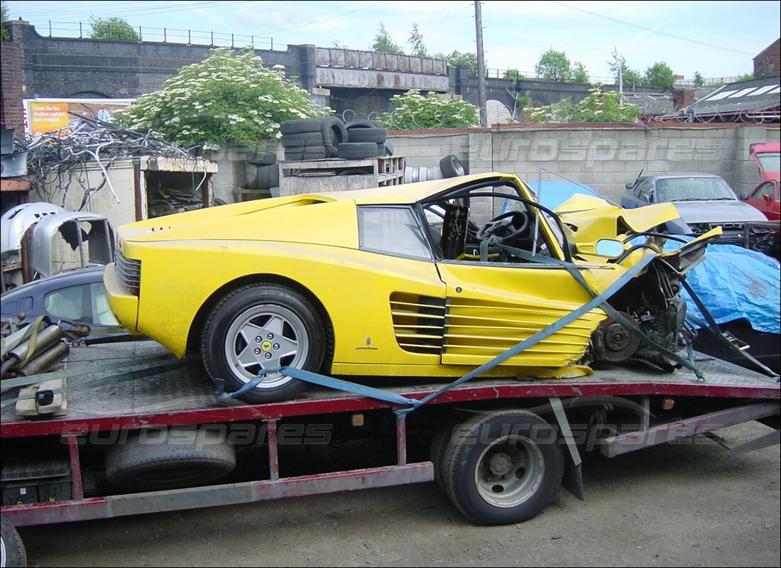 Ferrari 512 TR with 27,000 Miles, being prepared for breaking #1