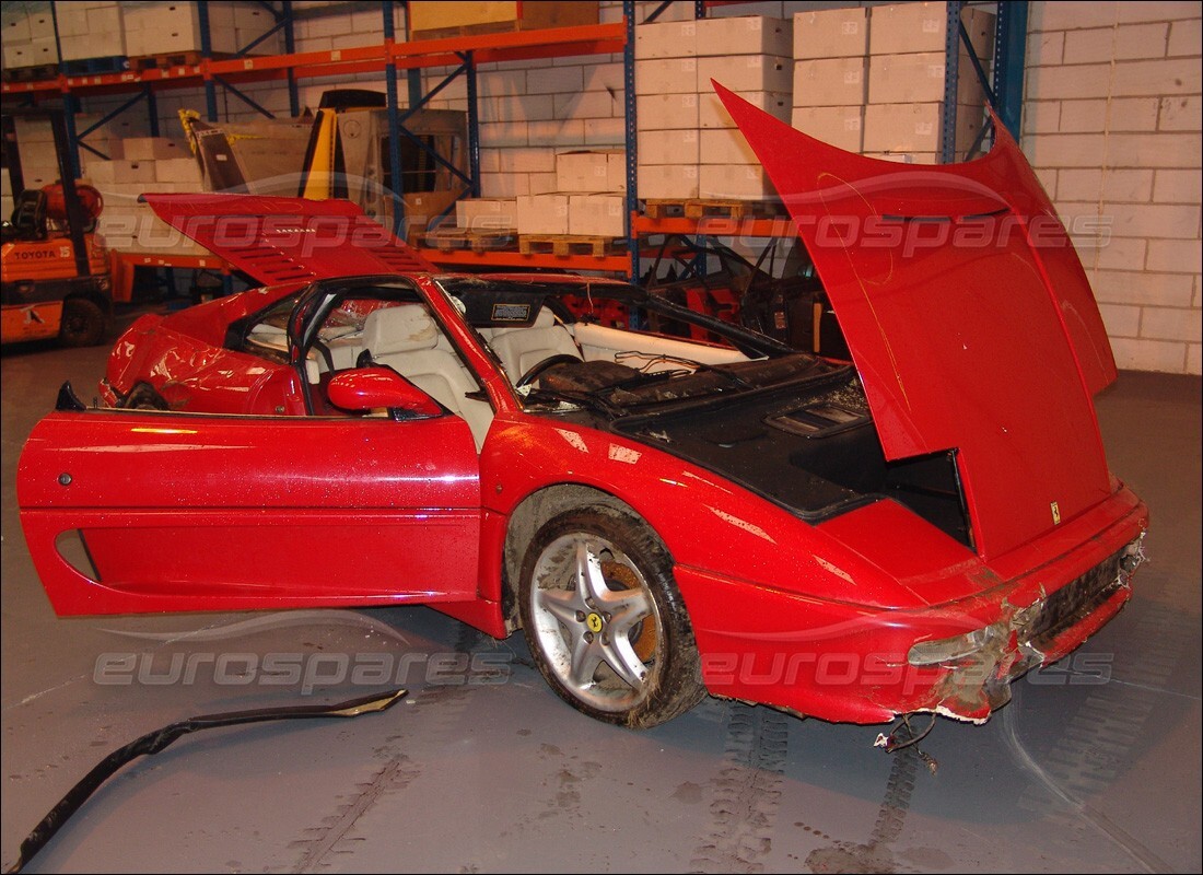 Ferrari 355 (5.2 Motronic) with 48,820 Miles, being prepared for breaking #7