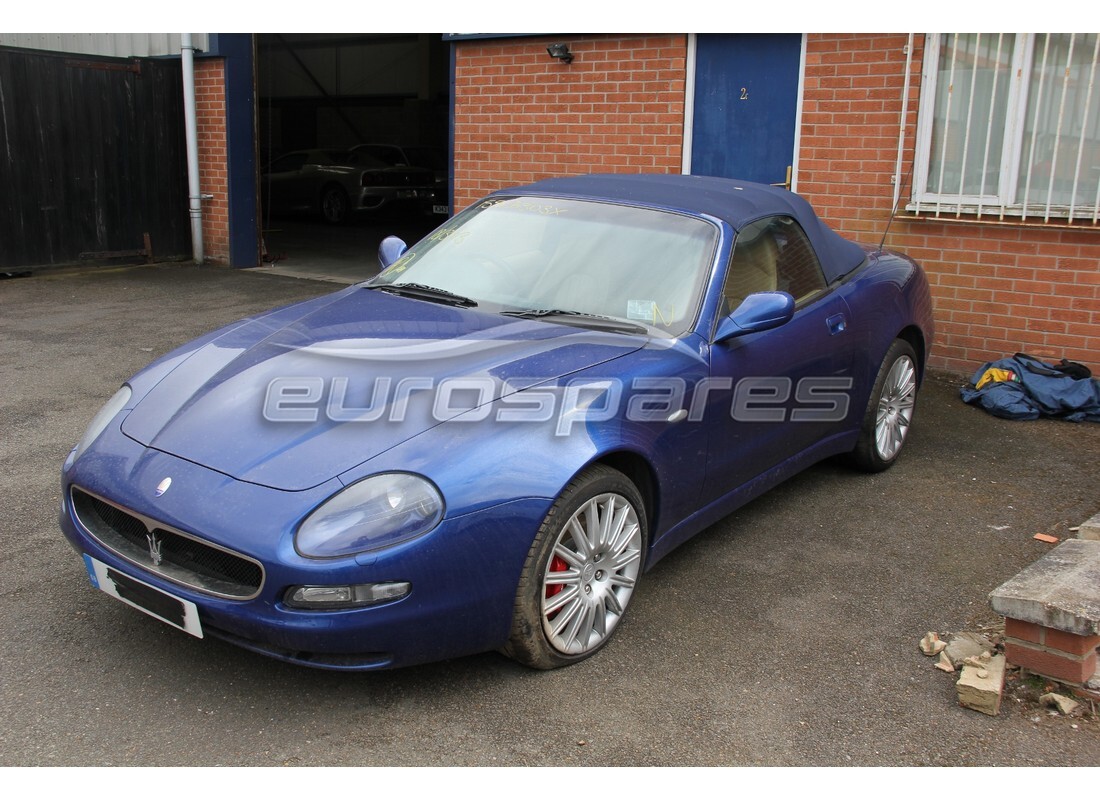 Maserati 4200 Spyder (2002) with 73,000 Miles, being prepared for breaking #2