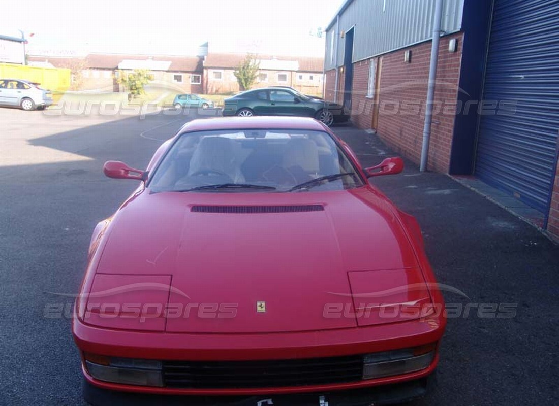 Ferrari Testarossa (1990) with 13,021 Miles, being prepared for breaking #3