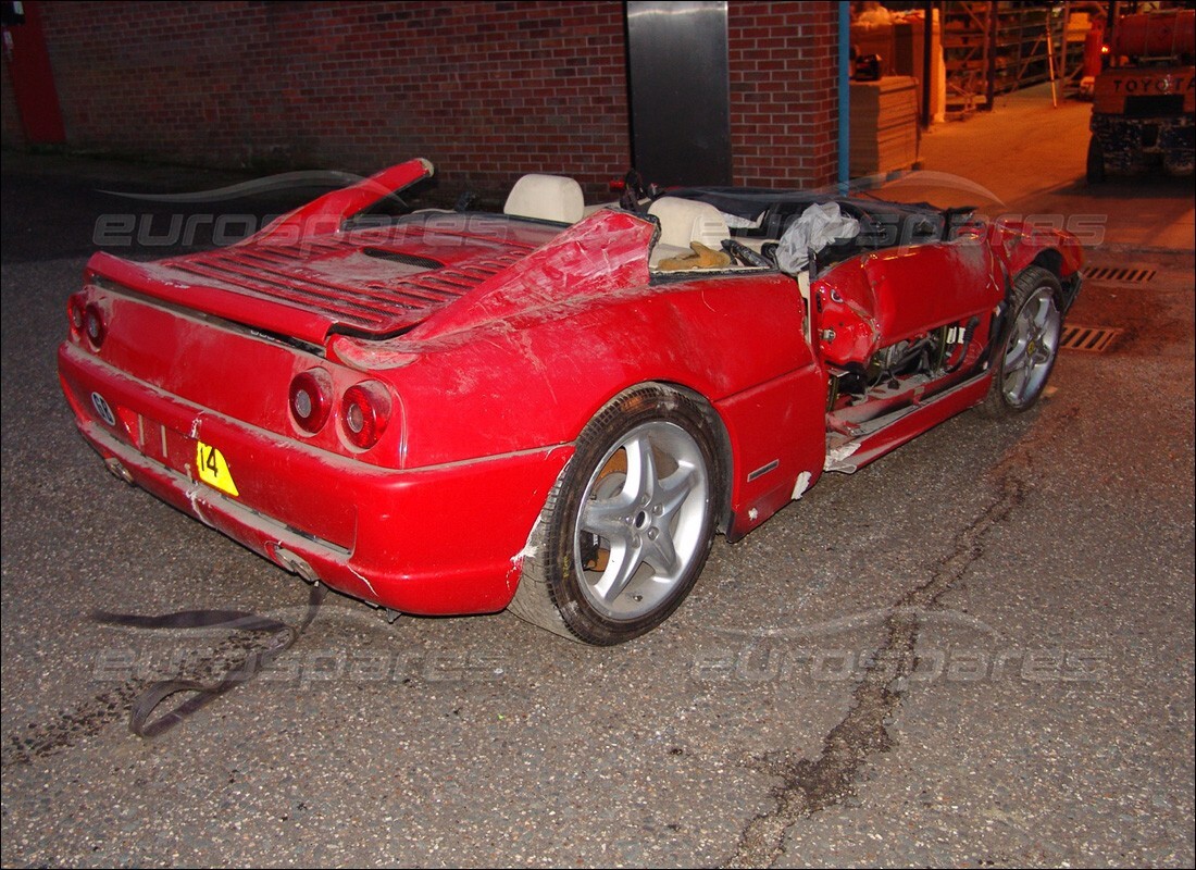 Ferrari 355 (5.2 Motronic) with 5,517 Miles, being prepared for breaking #6