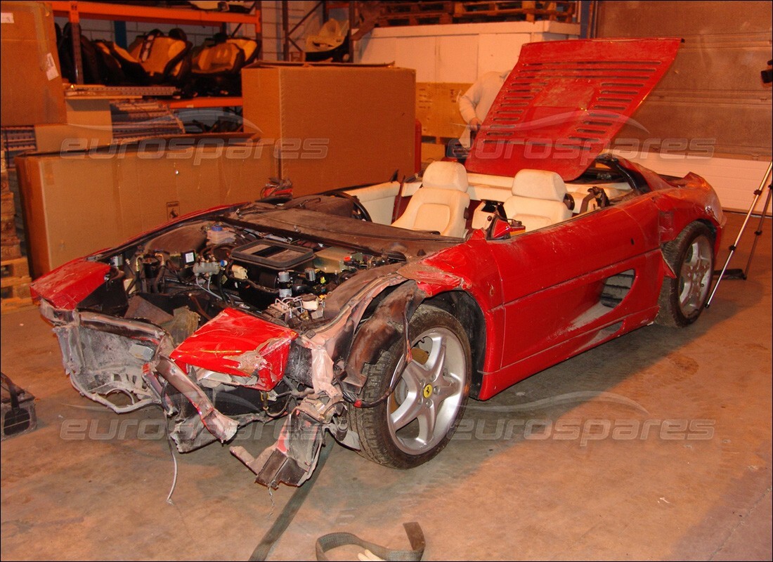 Ferrari 355 (5.2 Motronic) with 5,517 Miles, being prepared for breaking #8