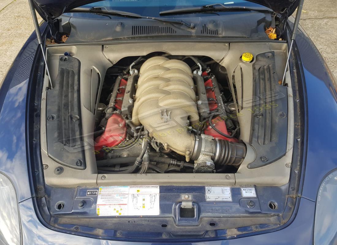Maserati 4200 Coupe (2004) with 47,000 Kilometers, being prepared for breaking #13