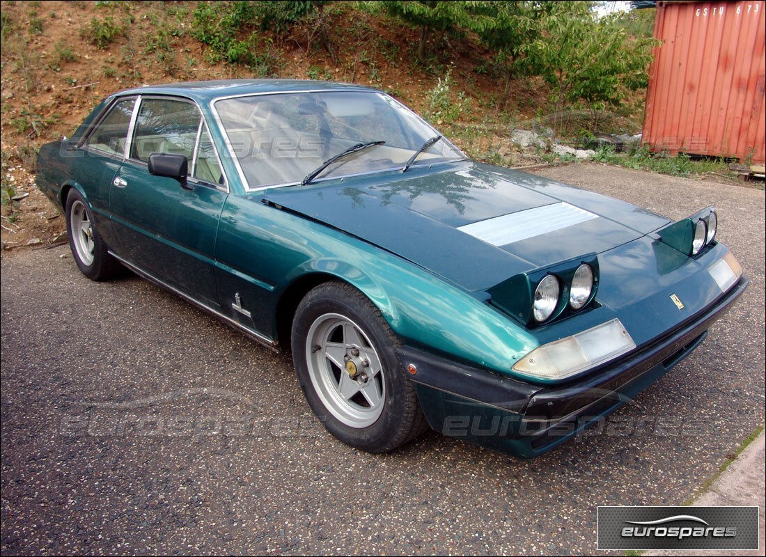 Ferrari 400i (1983 Mechanical) with 84,000 Miles, being prepared for breaking #1