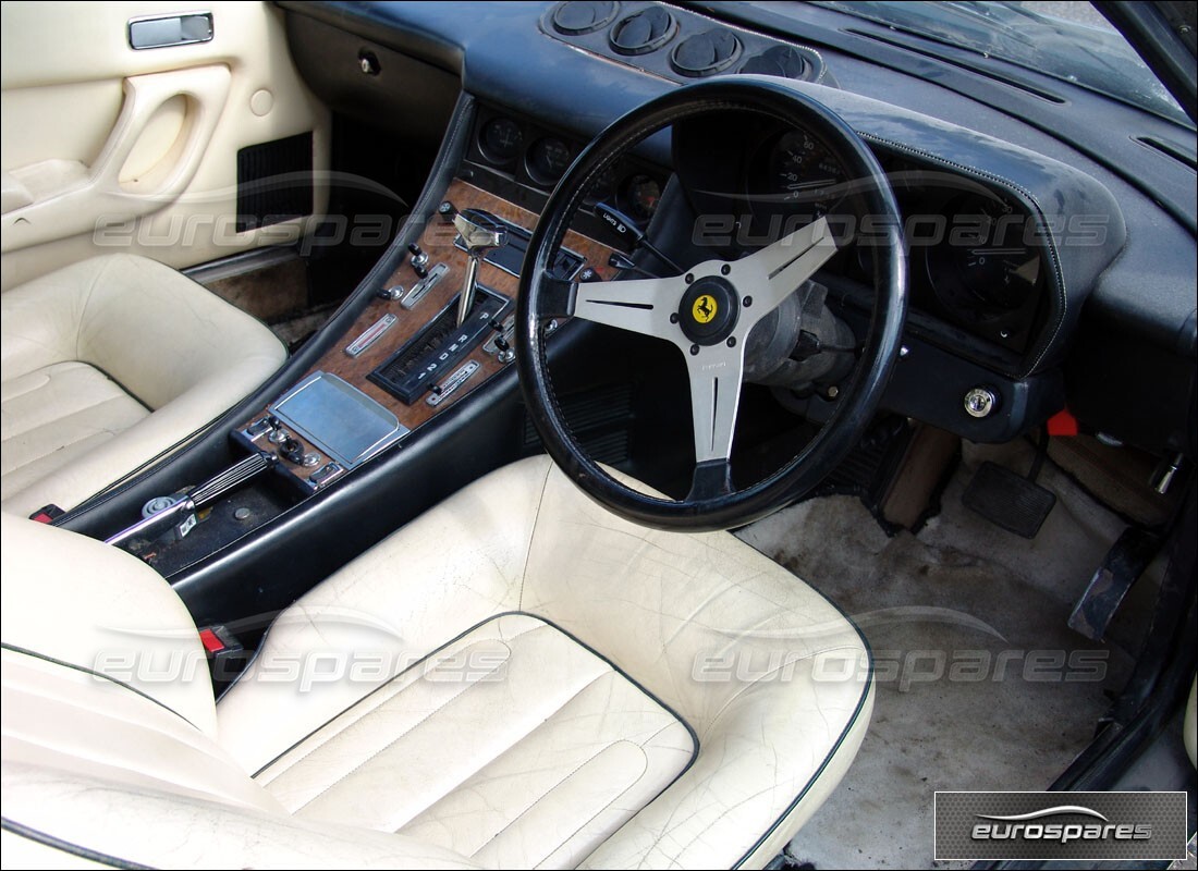 Ferrari 400i (1983 Mechanical) with 84,000 Miles, being prepared for breaking #5