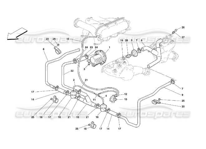 Ferrari Part | VALVE 147390 New | Eurospares