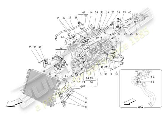 Maserati Ghibli (2016) Part Diagrams | Eurospares