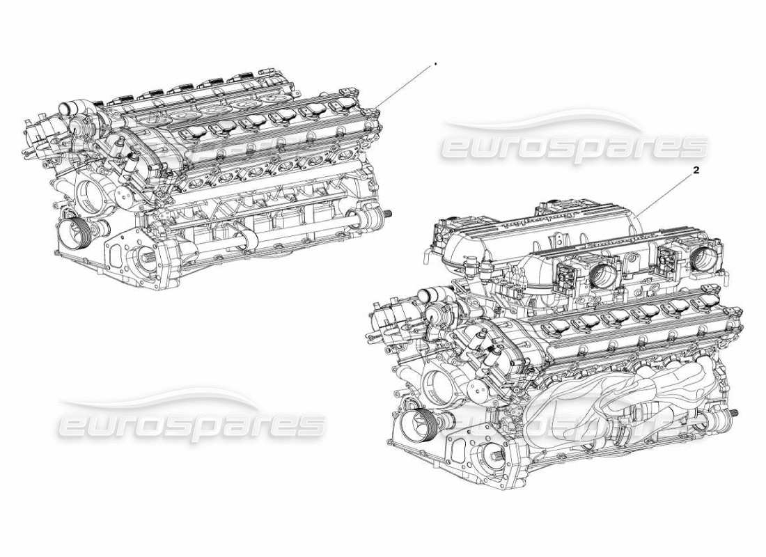 lamborghini aventador engine blueprint