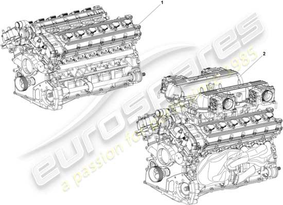 a part diagram from the Lamborghini Murcielago Coupe (2003) parts catalogue