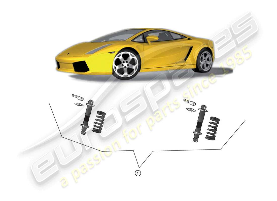 Lamborghini LP550-2 Spyder (Accessories) RETROFIT KIT Part Diagram