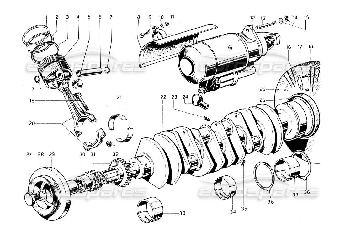 Ferrari 275 Gtb Gts 2 Cam Part Diagrams 