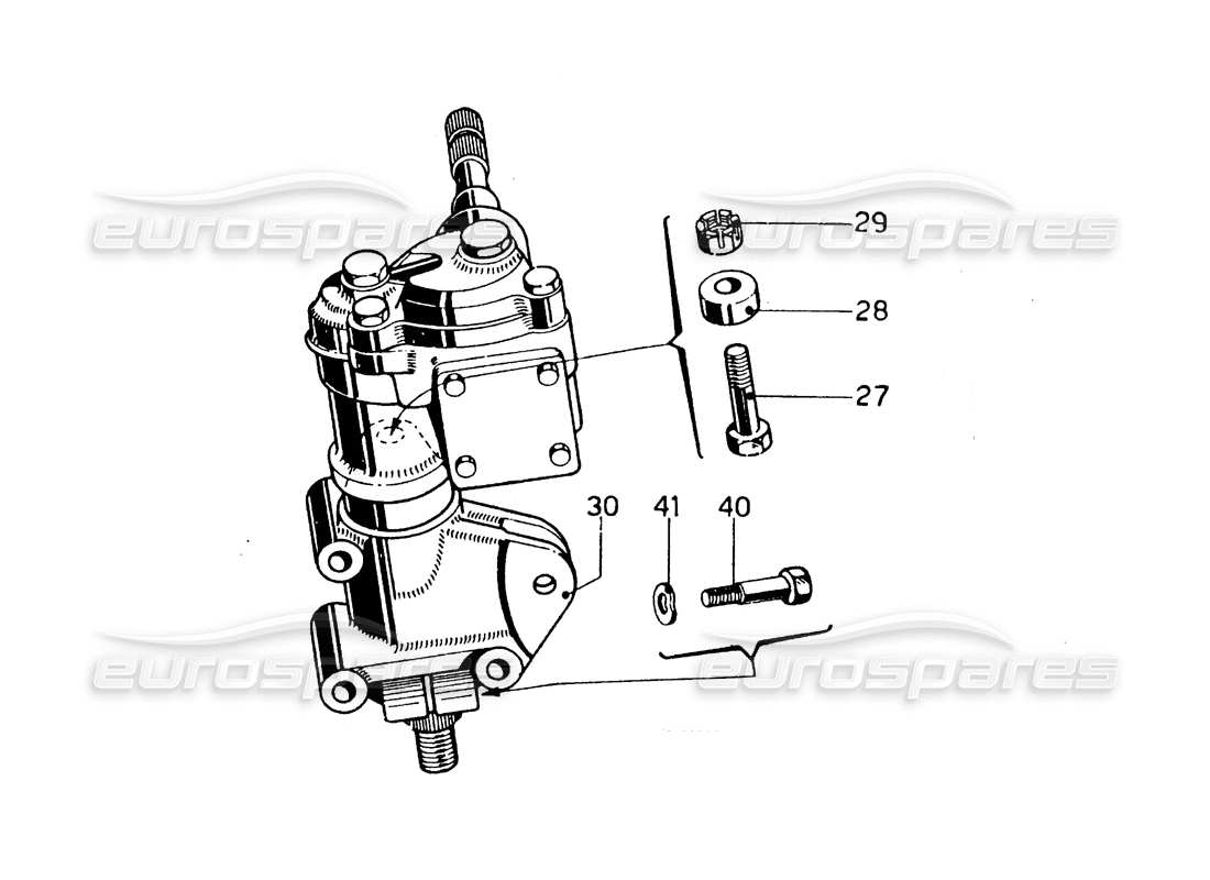 Ferrari 275 GTB/GTS 2 cam Tyres - Wheels - Shaft - Left Hand Drive Models Part Diagram