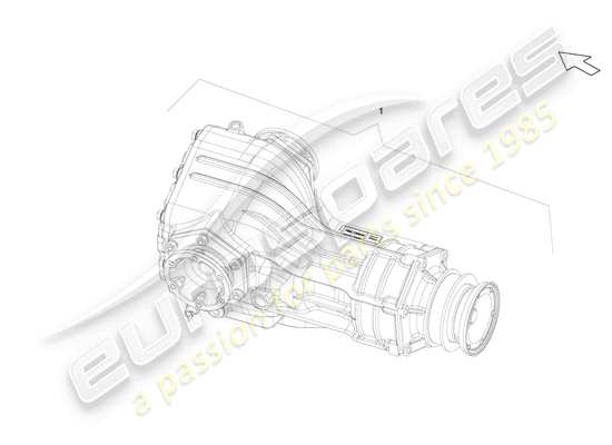 a part diagram from the Lamborghini Blancpain STS (2012) parts catalogue