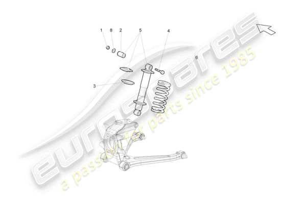 a part diagram from the Lamborghini LP560-4 Spyder FL II (2014) parts catalogue