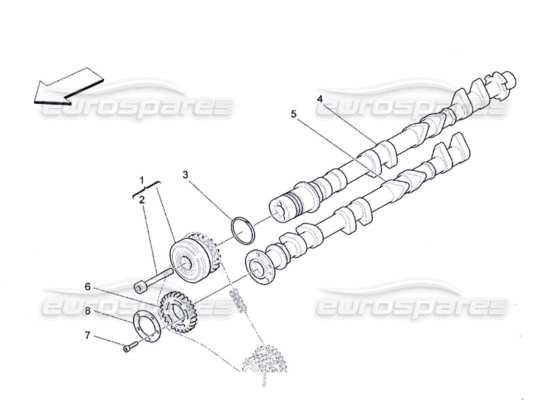 Maserati Quattroporte M139 (2005-2013) QTP. (2010) 4.7 Part Diagrams