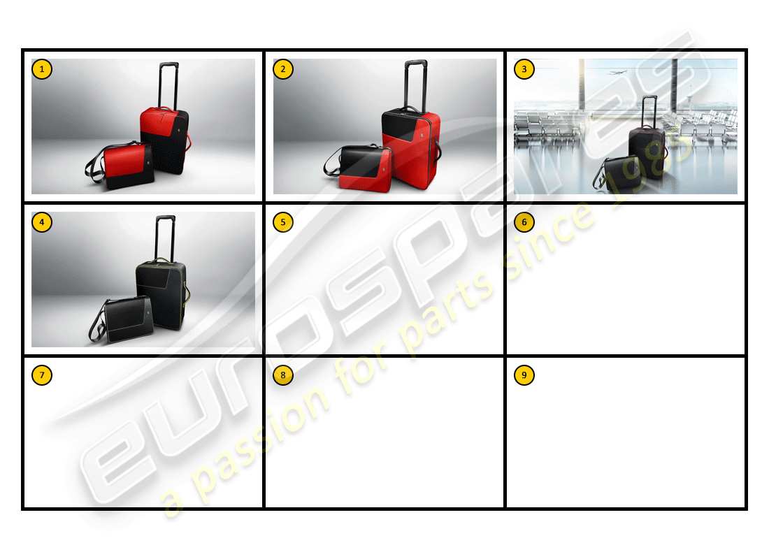 Ferrari F430 Coupe (Accessories) Equipment - Luggage, General Part Diagram