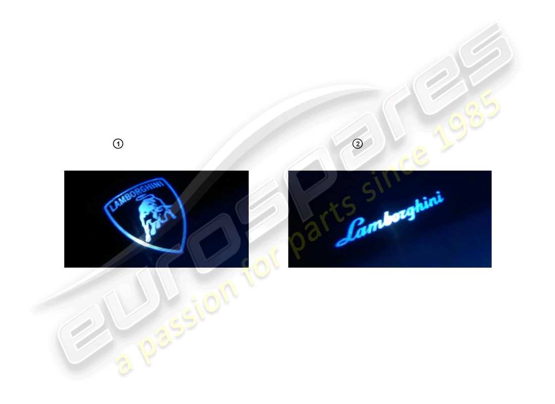 Lamborghini Huracan Performante Spyder (Accessories) RETROFIT KIT Part Diagram