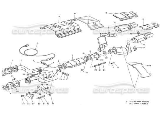 Maserati Ghibli 2.8 (Non ABS) Part Diagrams | Eurospares