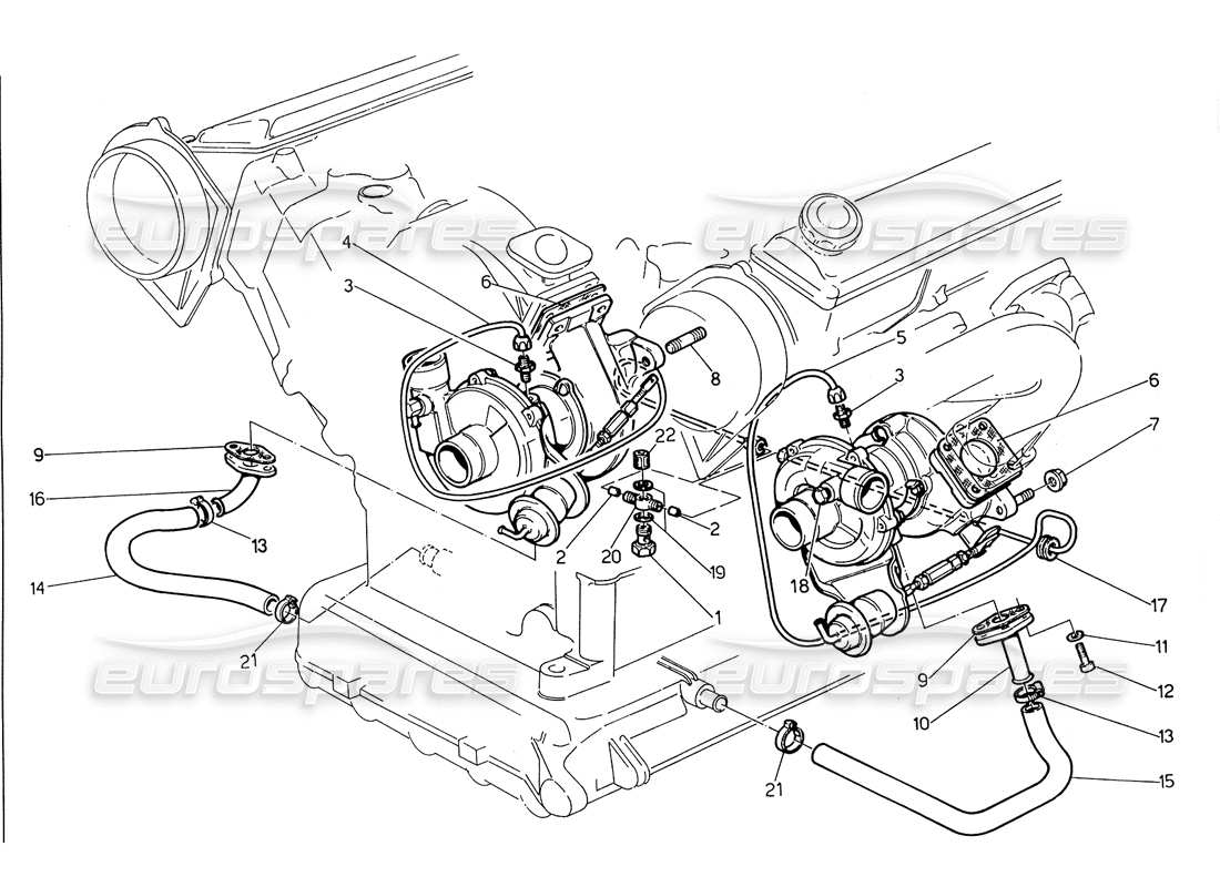 Biturbo Spider Lubrication Turboblowers Parts Diagram (011)