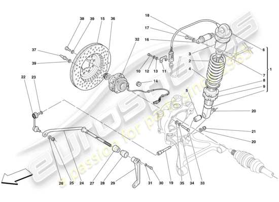 Ferrari 430 F430 Scuderia Rhd Part Diagrams