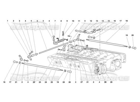 Lamborghini Diablo Diablo Sv 1998 Part Diagrams 9739