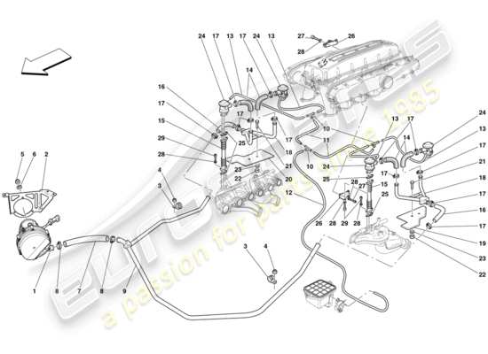 Ferrari 612 612 Scaglietti (USA) Part Diagrams